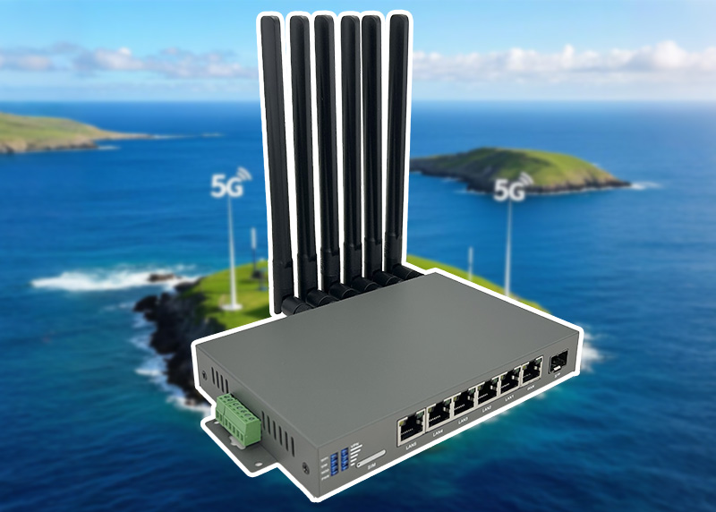 無人島嶼5G路由器